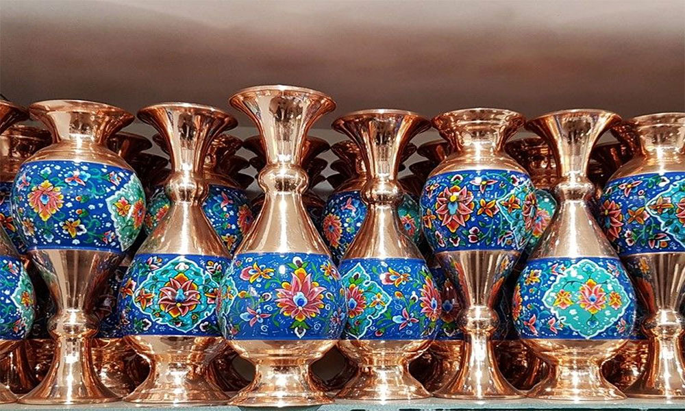 اصالت و اصیل بودن گلدان میناکاری
