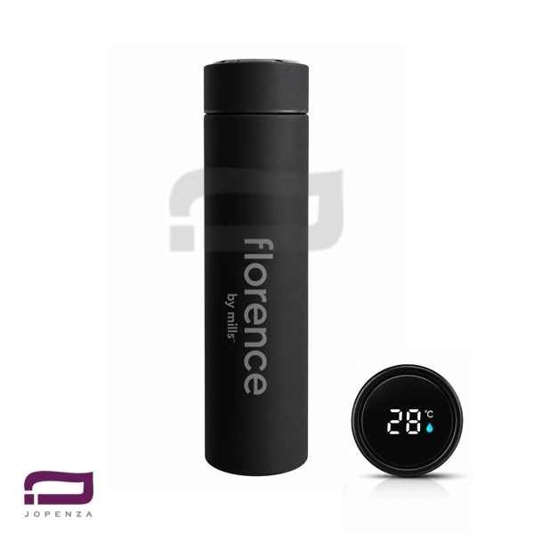 فلاسک درجه دار مخمل مشکی M2013 تبلیغاتی